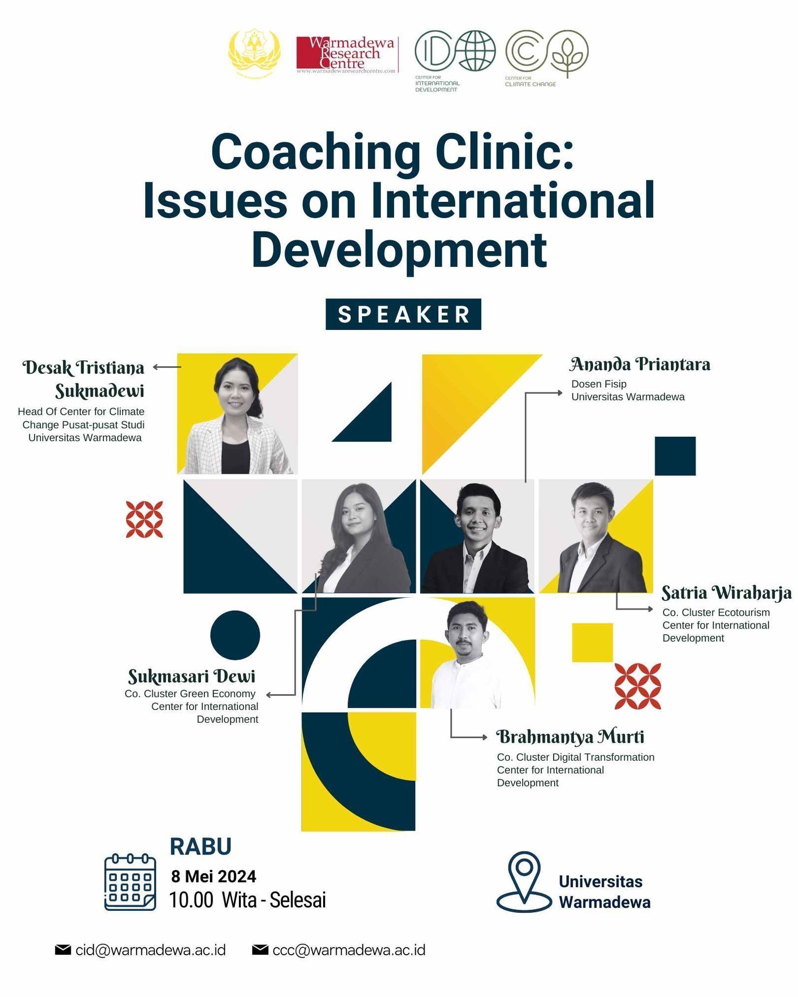 Coaching Clinic:  Issues on International Development